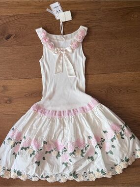 monnalisa chic dress 14 y